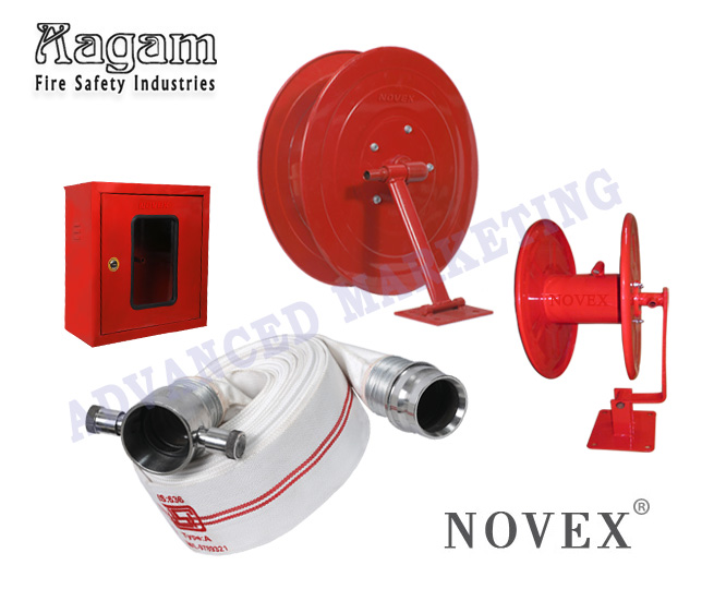 Fire Fighting Water System - Hose Cotton Reel - Pipes - MS Cabinet Box Manufacturers